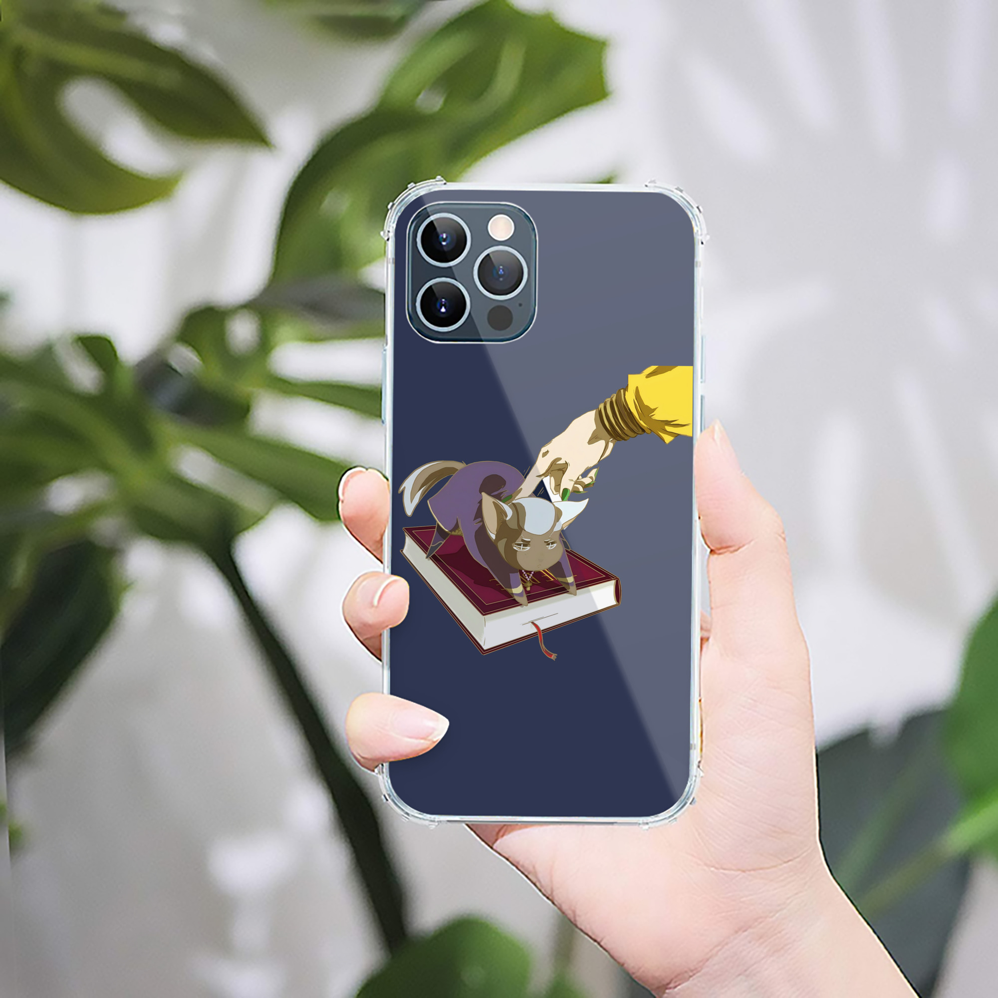 （画像用） ジョジョの奇妙な冒険 JoJo's Bizarre Adventure 【iPhone 12シリーズ対応】透明スマホケース（クリアソフトケース）